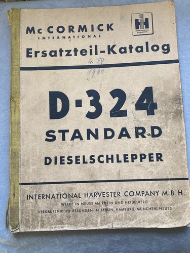 Ersatzteilliste ihc cormick - ersatzteilliste, mc