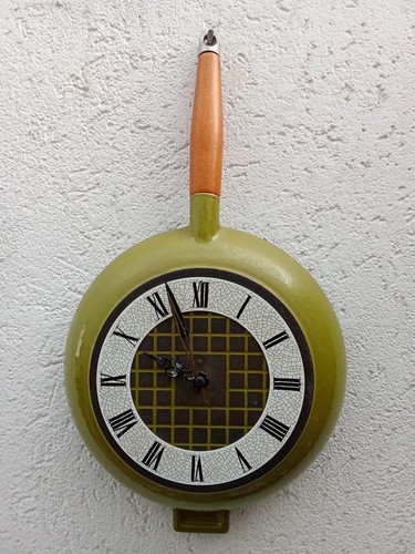 Wanduhr pfannenuhr küchenuhr - wanduhr,