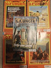 5 G.F. Unger Westernromane Romanhefte