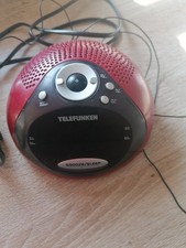 Telefunken Radiowecker Rot
