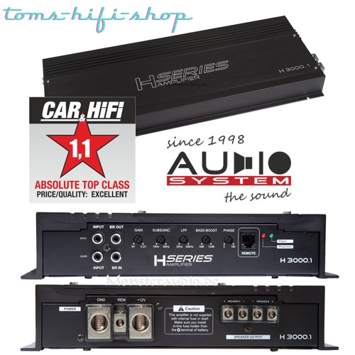 Audio system 3000 - audio, h-3000.1d