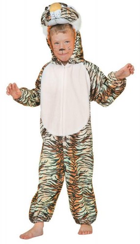 Tigerkostüm kostüm overall - kostüm,