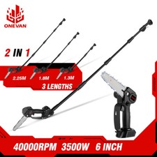 Für Makita 18V Akku Kettensäge 2IN1 Teleskop Astsäge Hochentaster Astkettensäge