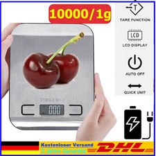 Digitale Präzisionswaage Feinwaage 1-1000g Taschenwaage Fein Gramm Gold Waage