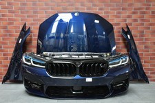 BMW M5 F90 LCI Vorne Frontpaket Stoßstange Vorderwand Scheinwerfer Motorhaube
