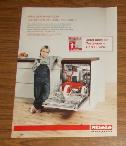 Seltene werbung miele 1383 - seltene, g