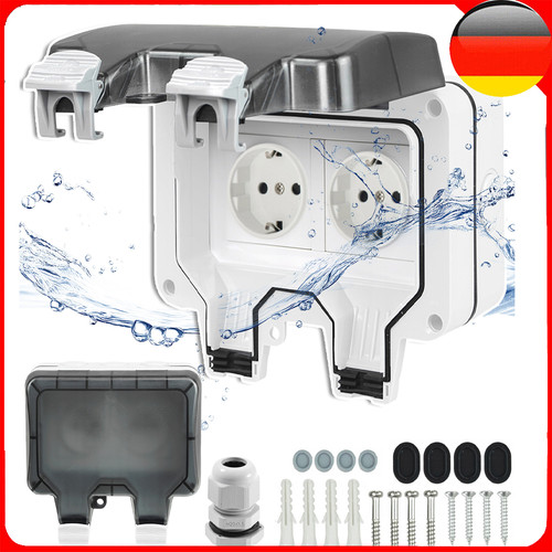 Ip65 wandsteckdose outdoor - ip65,