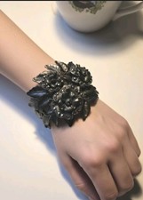 Designer Prunkarmreif Blumen