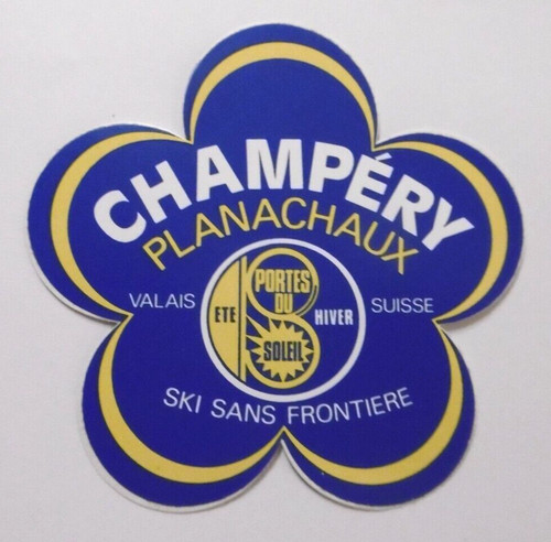 Souvenir aufkleber champery - souvenir-aufkleber,