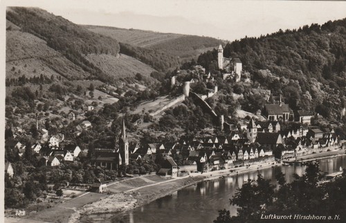 Hirschhorn um 1925 - ak,