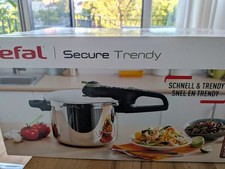 Tefal Secure Trendy P2580400 Edelstahl 4L Schnellkochtopf