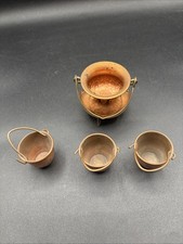 3 kleine Kupfer Kessel