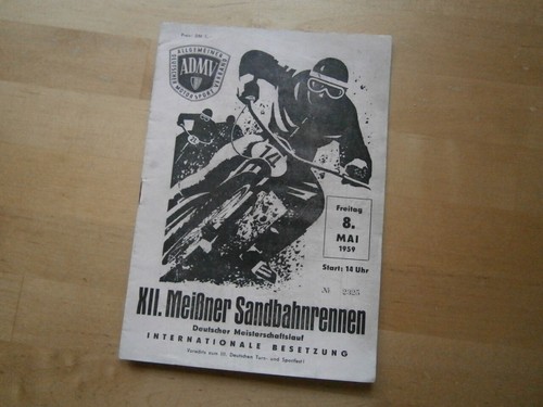 Xii meißner sandbahnrennen - xii.,