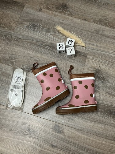 Gepunktete gummistiefel - gepunktete,