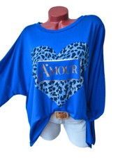 Long shirt tunika leo herz - shirt,