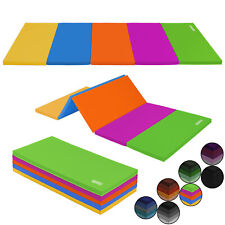 Turnmatte klappbar Weichbodenmatte 185 x 78 x 3 cm Gymnastikmatte Bodenmatte