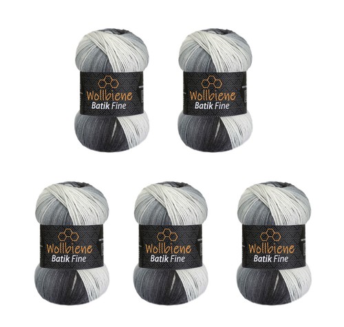 Wollbiene batik fine wolle - wollbiene,