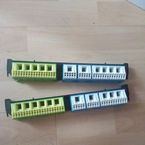 Hager klemmen mit schiene - hager, pe/n-klemmen