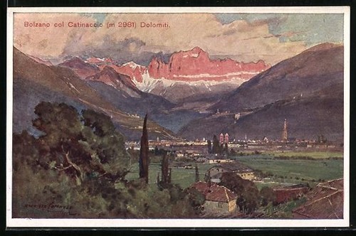 Künstler edward harrison - künstler-ak,