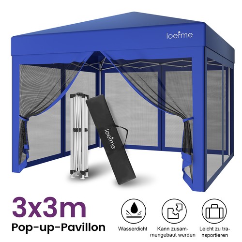 Pavillon 3x3m faltpavillon pop - 3x3m,