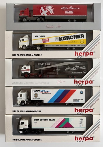 Herpa lkw dtm set - herpa,
