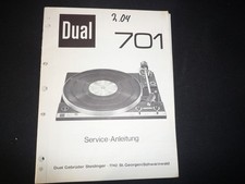 Original Schaltplan  Service Manual Dual  701