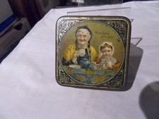 Blech Dose  Teedose Gr. ca  10 x 5 x 10 cm Weißblech