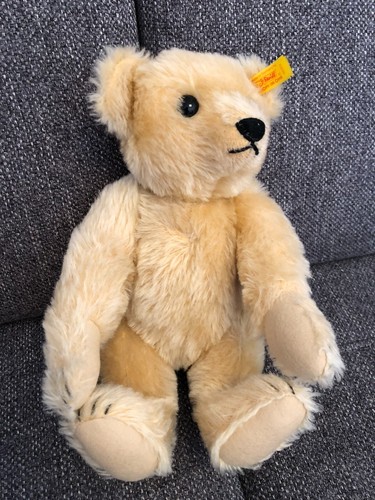 Steiff teddybär blond 000379 - steiff,