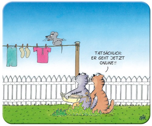 Uli stein mousepad mauspad - mousepad,