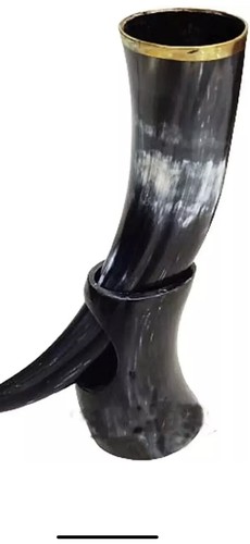 Wikinger trinkhorn mit - trinkhorn,