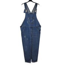 Boohoo latzhose dunkelblau - latzhose,