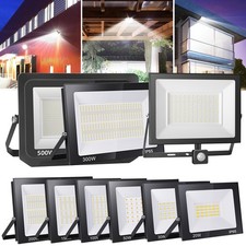 LED Fluter 10W 20W 30W 50W 100W 200W 300W 500W Außen Strahler Scheinwerfer IP65
