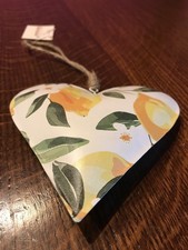 Anhänger Metall Zitrone mit