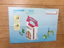 Playmobil NUR Bauanleitung, Prinzessinnen Schloss, 4777