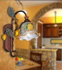 Wand Lampe Schmiedeeisen