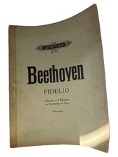 Beethoven Fidelio Klavierauszug Noten Partitur Edition Peters 83 Kleinmichel