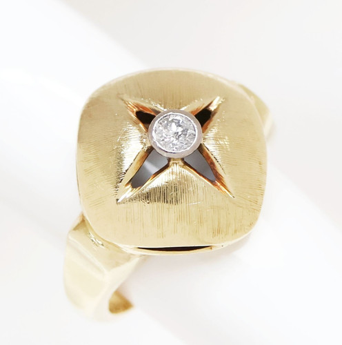 Brillantring karat 585 gold - brillantring,