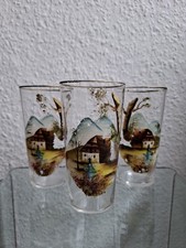 Vintage 3 Gläser Set
