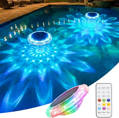 Satz solar poolbeleuchtung - 1-8,