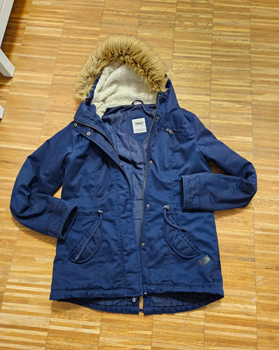 Only damen parka jacke - only, blau