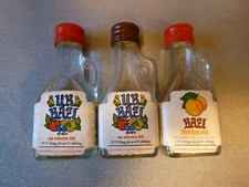 3 Miniaturflaschen , Obstbrand aus Österreich - URBAZI