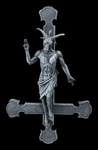 Wandrelief baphomet am - baphomet,