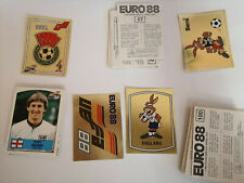 Panini UEFA Euro 88 EM 1988 Germany Sticker Nummer number aussuchen choose