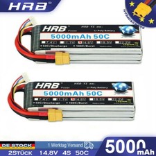 2Stück 14,8V 5000mAh 4S Lipo