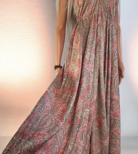 Bohemian maxikleid rose - ✨,