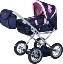 Knorrtoys 63142  Puppenwagen Ruby  Princess Blue   Kombiwagen
