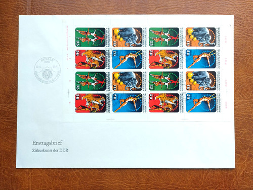 Fdc ddr zdr - fdc, zirkuskunst