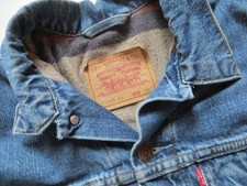 Levi's 71550 Herren Jacke Jeansjacke, Gr. XL, Vintage Denim ! Gefüttert ! KULT !