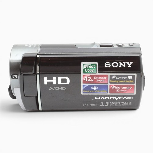 Sony handycam hdr cx130e - sony,