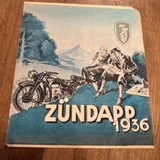Zündapp 1936 Motorradkatalog